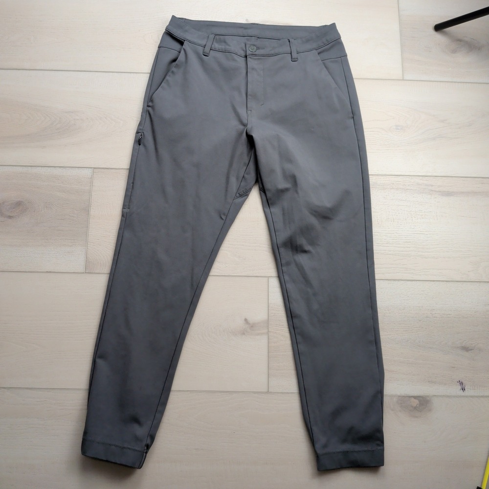 BYLT Premium Basics Everyday Jogger Pant Mens 33 (Fits 32x28) Slim Fit Grey
